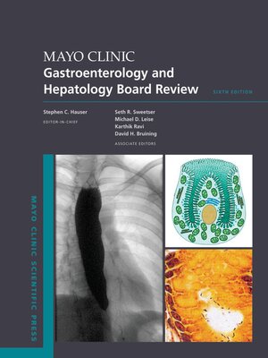 cover image of Mayo Clinic Gastroenterology and Hepatology Board Review
